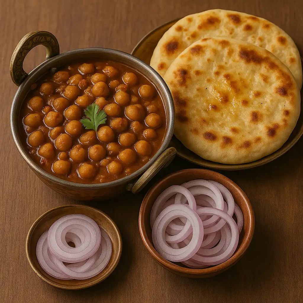 Chole + kulcha
